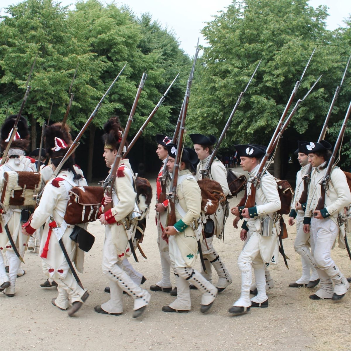 The #1781Peloton together again / enfin réunis @ Château de Versailles